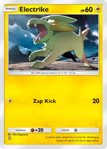 Electrike - TriumphantLight - Pokémon Pocket Card