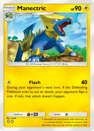 Manectric - TriumphantLight - Pokémon Pocket Card