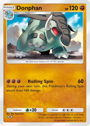 Donphan - TriumphantLight - Pokémon Pocket Card