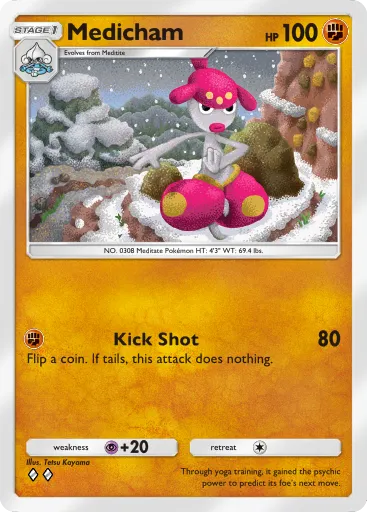 Medicham - TriumphantLight - Pokémon Pocket Card