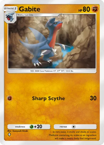 Gabite - TriumphantLight - Pokémon Pocket Card