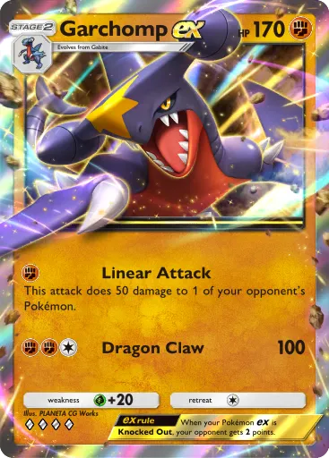 Garchomp ex - TriumphantLight - Pokémon Pocket Card