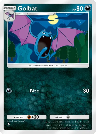 Golbat - TriumphantLight - Pokémon Pocket Card