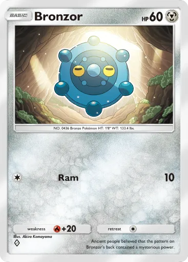 Bronzor - TriumphantLight - Pokémon Pocket Card