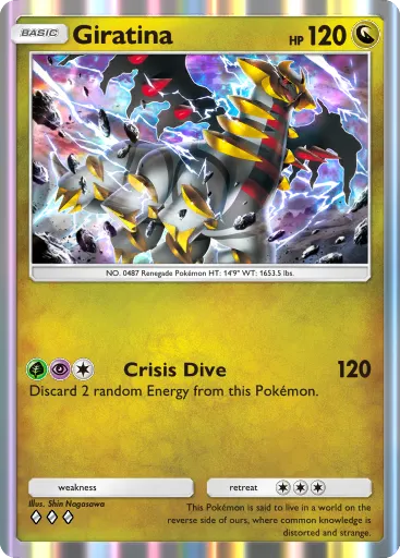 Giratina - TriumphantLight - Pokémon Pocket Card