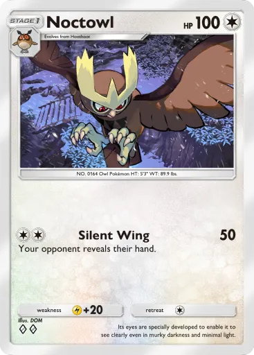 Noctowl - TriumphantLight - Pokémon Pocket Card