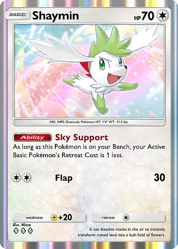 Shaymin - DeluxePackEx - Pokémon Pocket Card