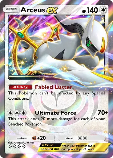 Arceus ex - DeluxePackEx - Pokémon Pocket Card