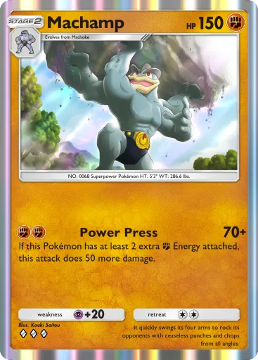 Machamp - ShiningRevelry - Pokémon Pocket Card