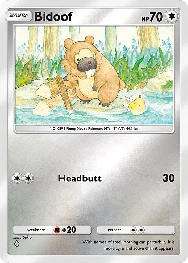 Bidoof - DeluxePackEx - Pokémon Pocket Card