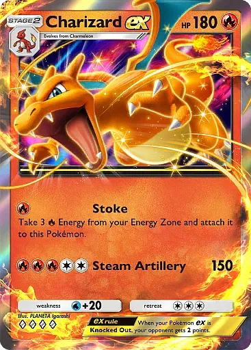 Charizard ex - DeluxePackEx - Pokémon Pocket Card