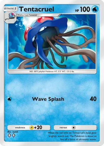 Tentacruel - ShiningRevelry - Pokémon Pocket Card