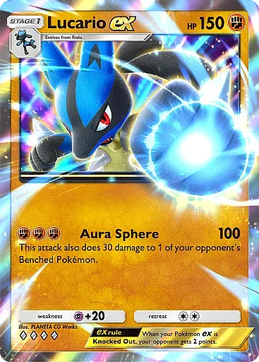 Lucario ex - DeluxePackEx - Pokémon Pocket Card