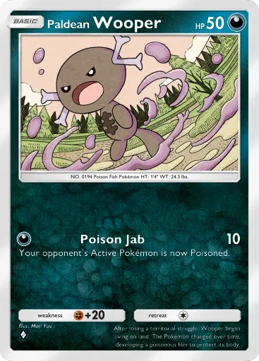Paldean Wooper - ShiningRevelry - Pokémon Pocket Card
