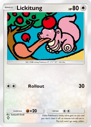 Lickitung - ShiningRevelry - Pokémon Pocket Card