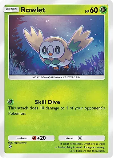 Rowlet - DeluxePackEx - Pokémon Pocket Card
