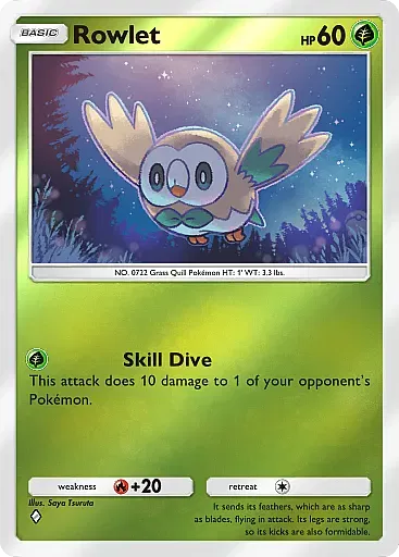 Rowlet - DeluxePackEx - Pokémon Pocket Card