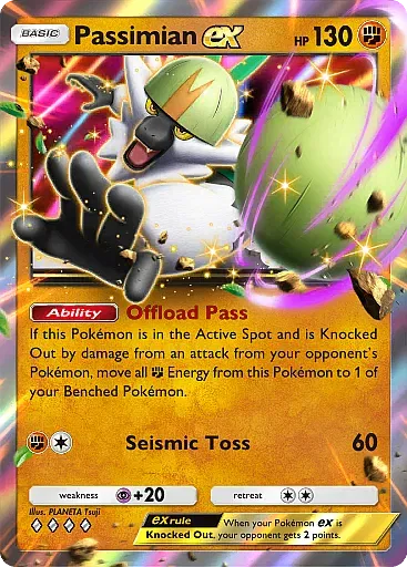 Passimian ex - DeluxePackEx - Pokémon Pocket Card