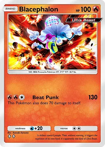Blacephalon - ExtradimensionalCrisis - Pokémon Pocket Card