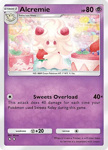 Alcremie - EeveeGrove - Pokémon Pocket Card