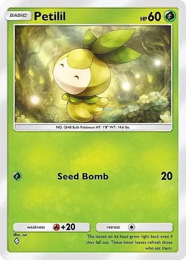 Petilil - ExtradimensionalCrisis - Pokémon Pocket Card