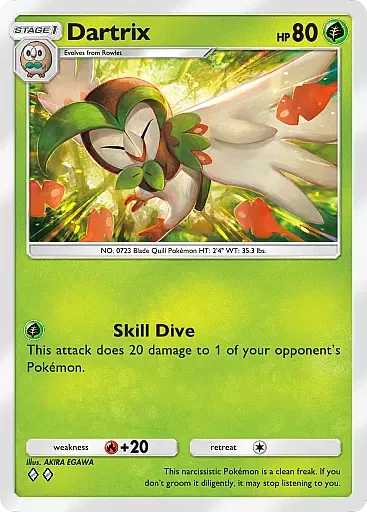 Dartrix - ExtradimensionalCrisis - Pokémon Pocket Card