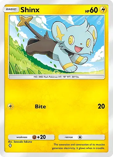 Shinx - ExtradimensionalCrisis - Pokémon Pocket Card