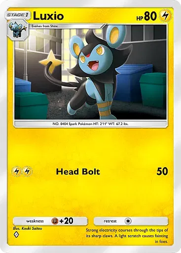 Luxio - ExtradimensionalCrisis - Pokémon Pocket Card