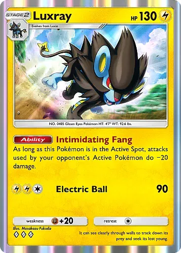Luxray - ExtradimensionalCrisis - Pokémon Pocket Card
