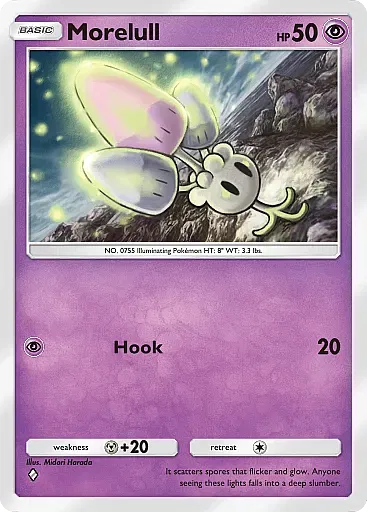 Morelull - ExtradimensionalCrisis - Pokémon Pocket Card