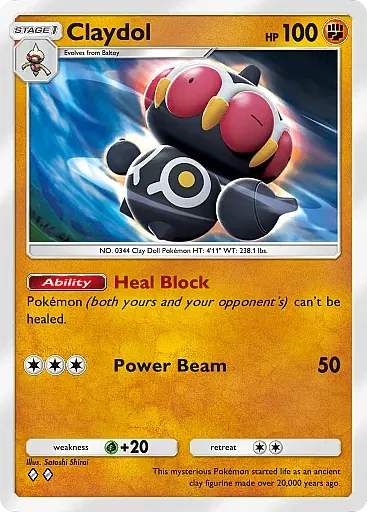 Claydol - ExtradimensionalCrisis - Pokémon Pocket Card