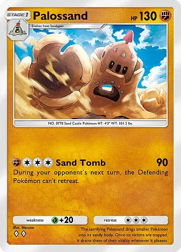 Palossand - ExtradimensionalCrisis - Pokémon Pocket Card