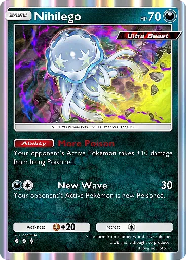 Nihilego - ExtradimensionalCrisis - Pokémon Pocket Card