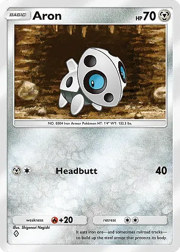Aron - ExtradimensionalCrisis - Pokémon Pocket Card