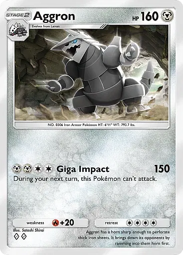Aggron - ExtradimensionalCrisis - Pokémon Pocket Card