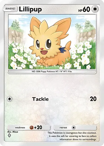 Lillipup - ExtradimensionalCrisis - Pokémon Pocket Card