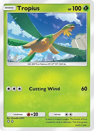 Tropius - EeveeGrove - Pokémon Pocket Card