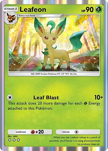 Leafeon - EeveeGrove - Pokémon Pocket Card