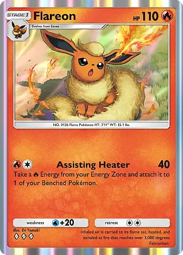 Flareon - EeveeGrove - Pokémon Pocket Card