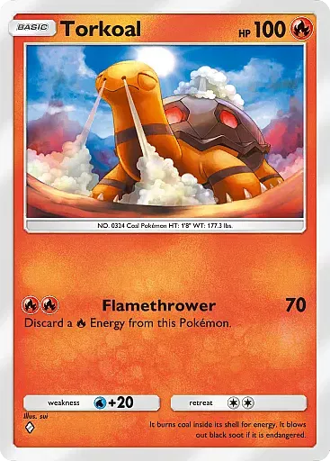 Torkoal - EeveeGrove - Pokémon Pocket Card