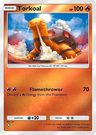 Torkoal - DeluxePackEx - Pokémon Pocket Card
