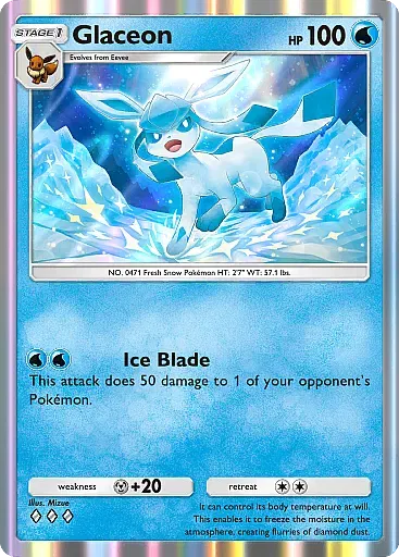 Glaceon - EeveeGrove - Pokémon Pocket Card