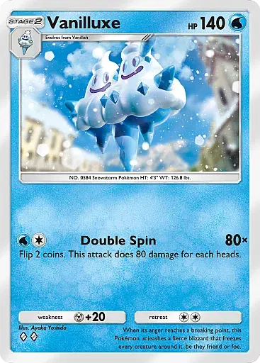 Vanilluxe - EeveeGrove - Pokémon Pocket Card