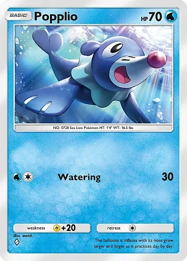 Popplio - EeveeGrove - Pokémon Pocket Card