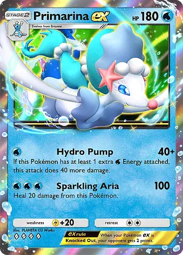 Primarina ex - EeveeGrove - Pokémon Pocket Card