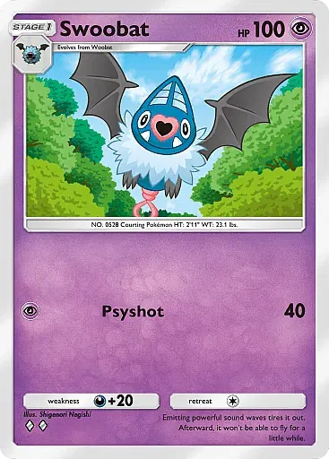 Swoobat - EeveeGrove - Pokémon Pocket Card