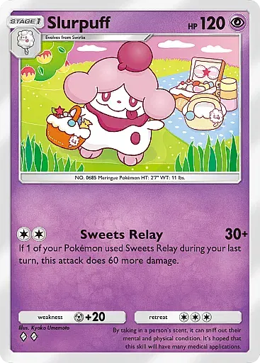 Slurpuff - EeveeGrove - Pokémon Pocket Card