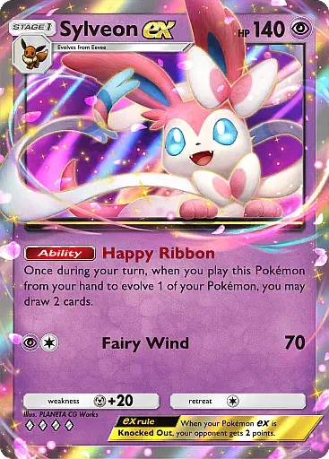Sylveon ex - EeveeGrove - Pokémon Pocket Card