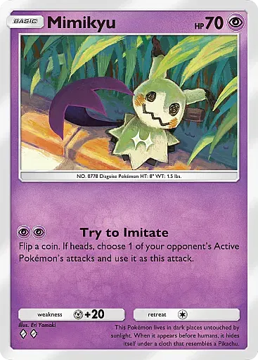 Mimikyu - EeveeGrove - Pokémon Pocket Card