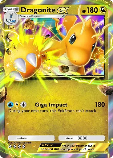 Dragonite ex - EeveeGrove - Pokémon Pocket Card